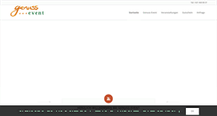 Desktop Screenshot of genuss-event.de
